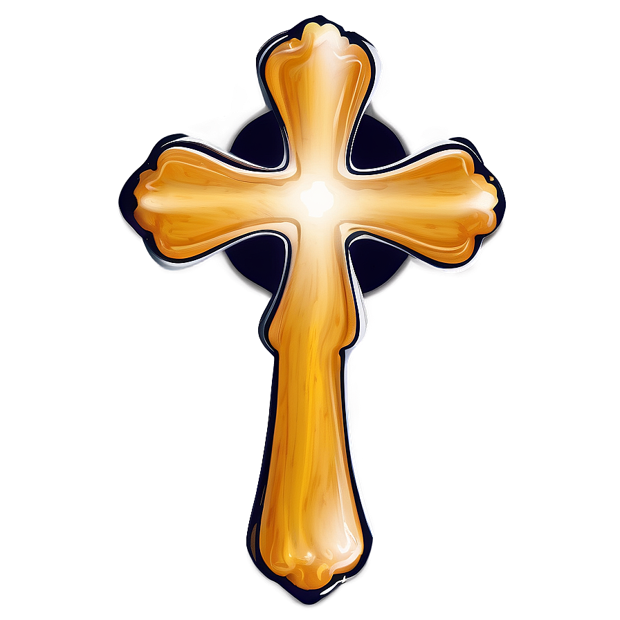 Rustic Catholic Cross Decoration Png Tuv