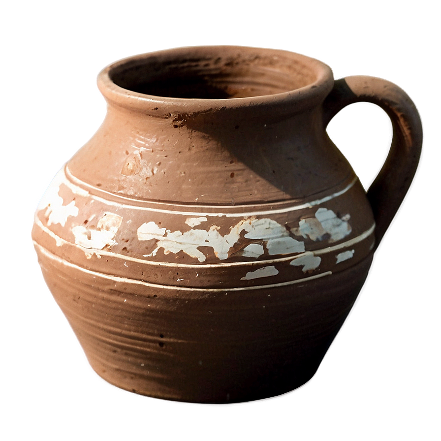 Rustic Clay Pottery PNG 23 PNG image with a transparent background, free high-resolution download
