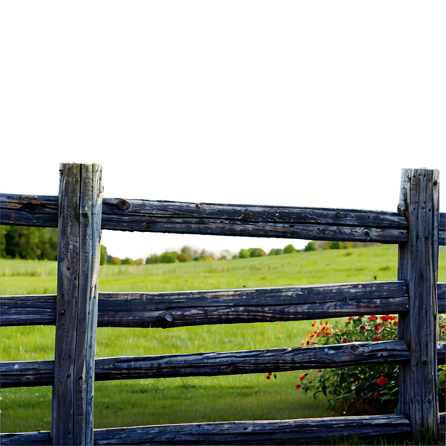 Rustic Farm Fence Png Nct6