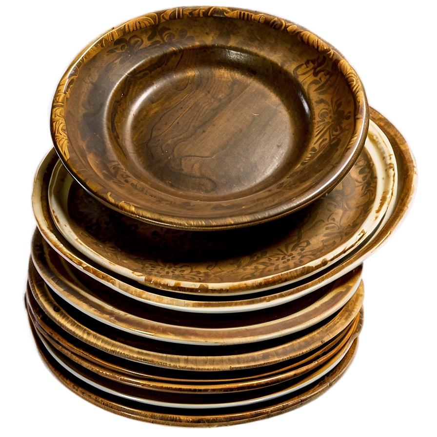 Rustic Farmhouse Plates Png Irq