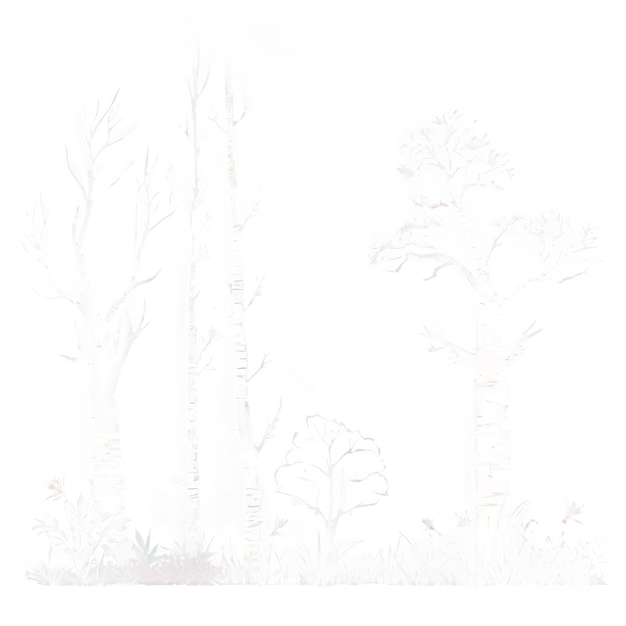 Rustic Forest Silhouette Png 65