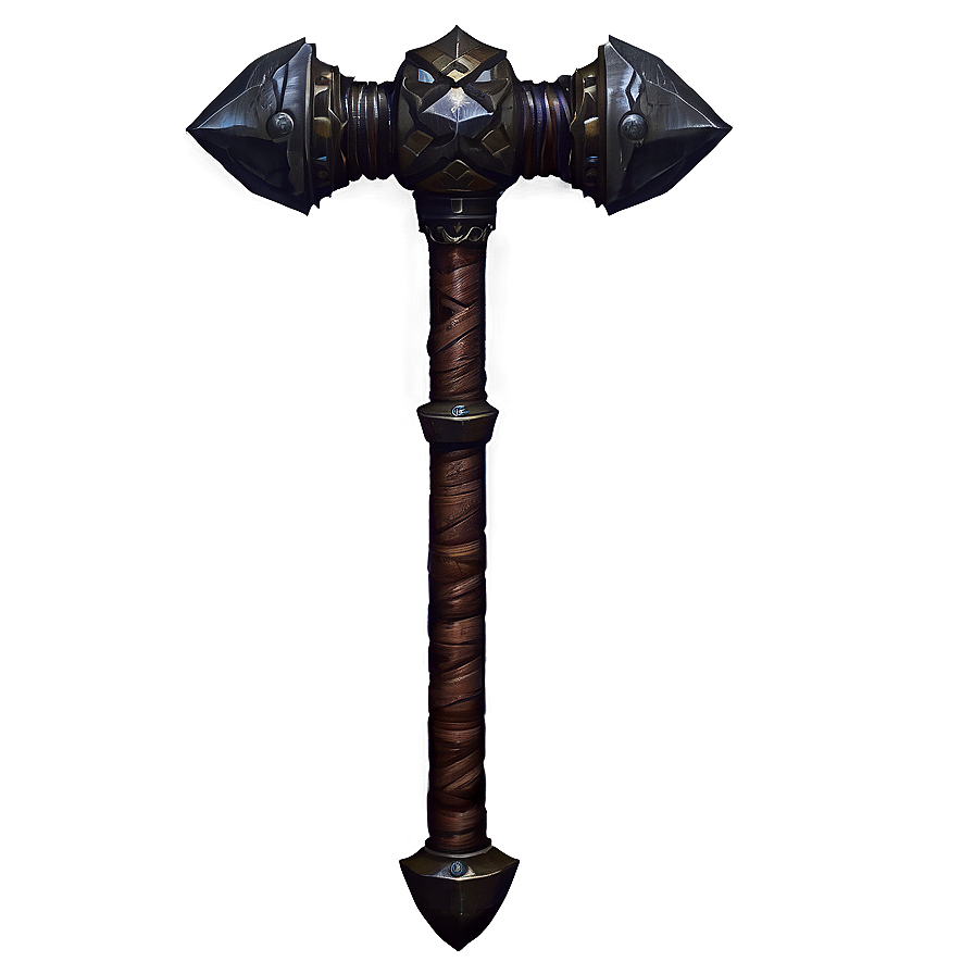 Rustic Iron Mace Png Wfp