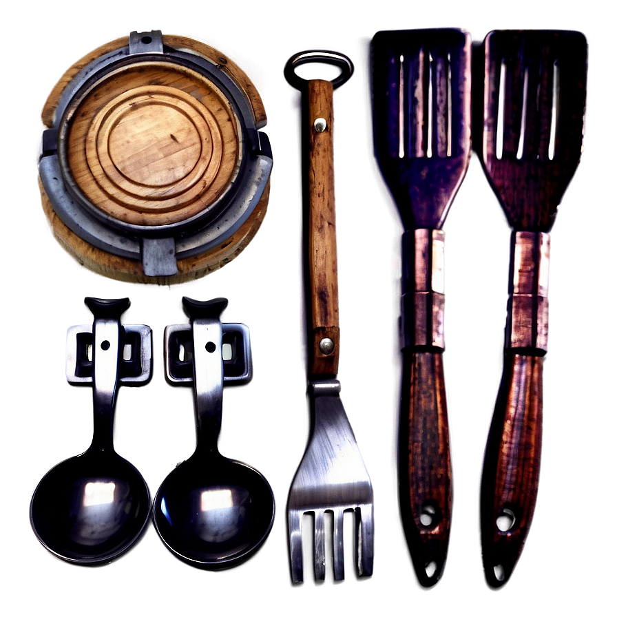 Rustic Kitchen Utensils PNG 19 PNG image with a transparent background, free high-resolution download