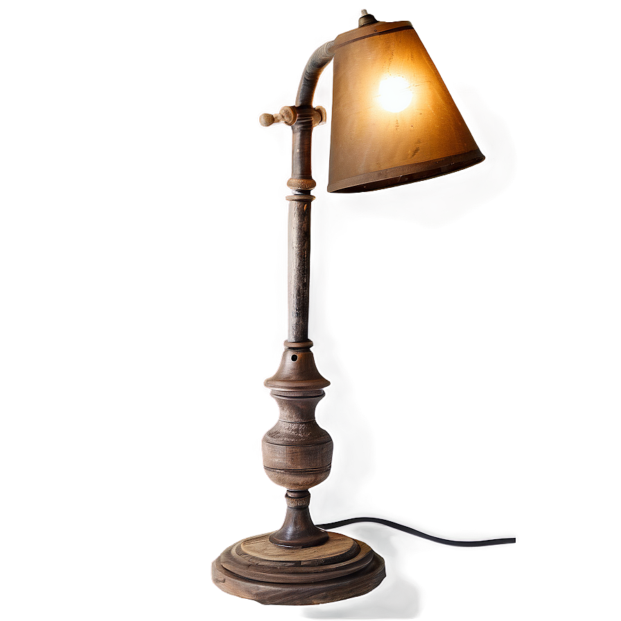 Rustic Lamp PNG 05252024 PNG with transparent background