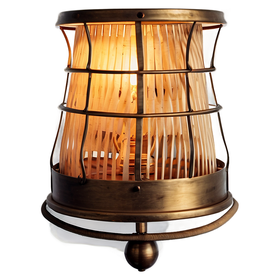 Rustic Lamp PNG 05252024 PNG with transparent background