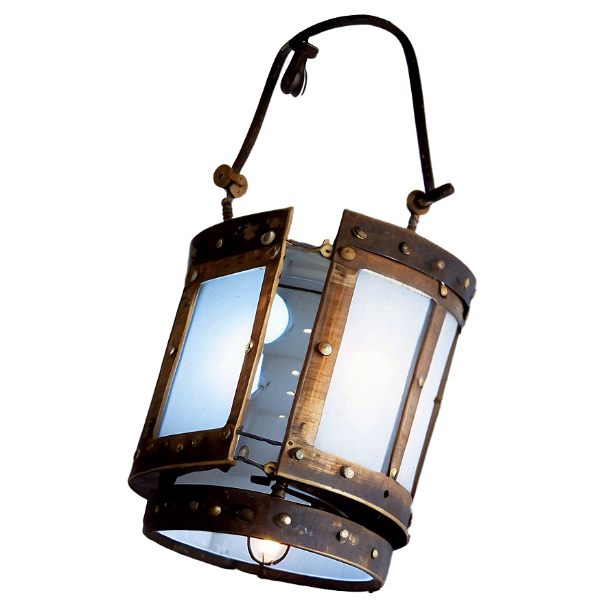 Rustic Lamp PNG eqd PNG with transparent background