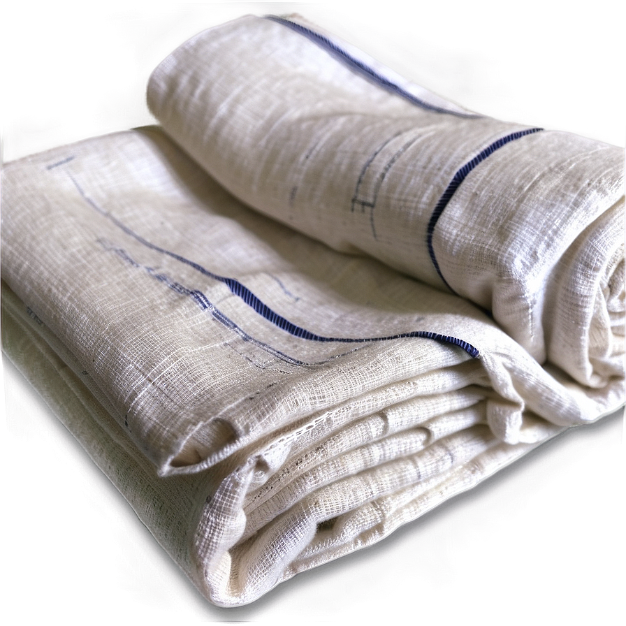 Rustic Linen Sheet PNG 06242024 PNG with transparent background