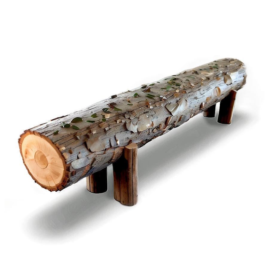 Rustic Log Table Png Iil84