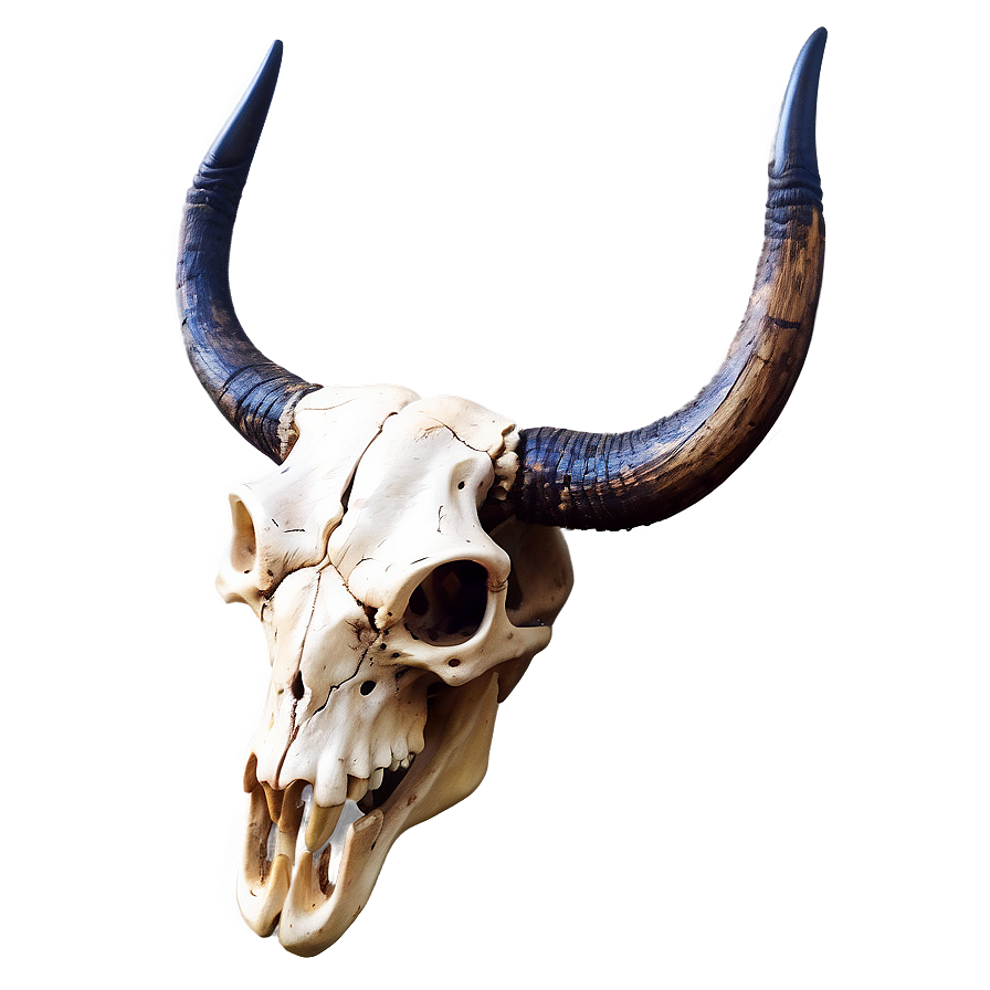 Rustic Longhorn Skull Clipart Png 78