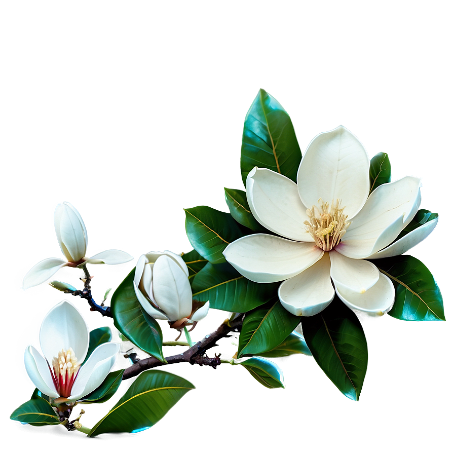 Rustic Magnolia Tree Background PNG wkd PNG image with a transparent background, free high-resolution download