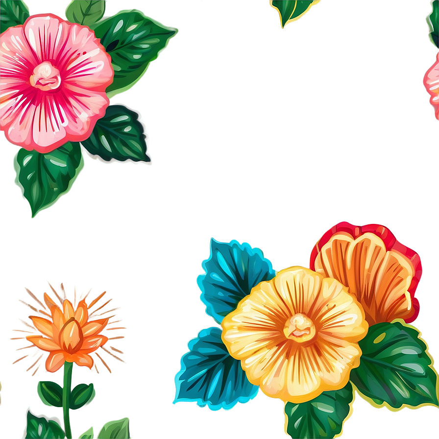 Rustic Mexican Flowers Png 51