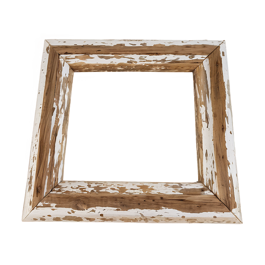 Rustic Mirror Frame PNG igh PNG image with a transparent background, free high-resolution download
