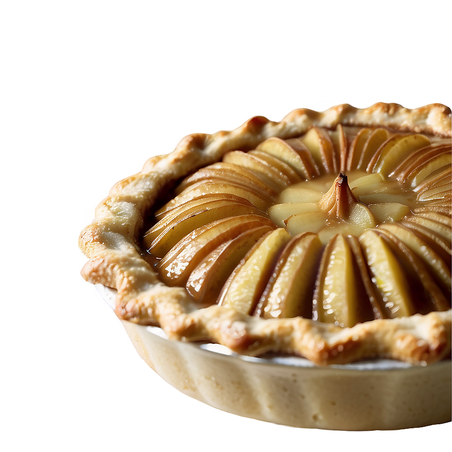 Rustic Pear Pie Png Snt