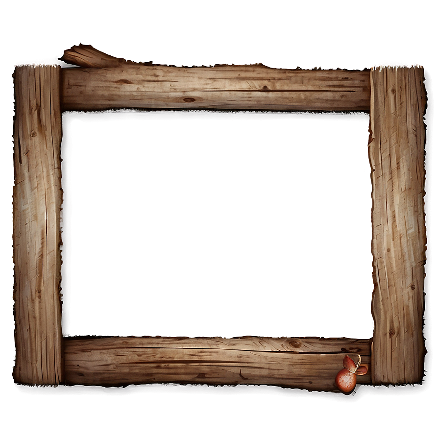 Rustic Photo Border Png Euf98