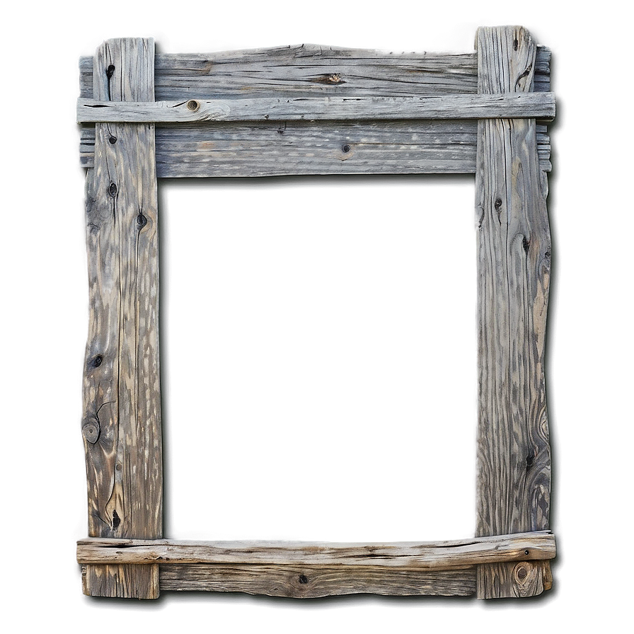 Rustic Photo Frame PNG 05252024 PNG image with a transparent background, free high-resolution download