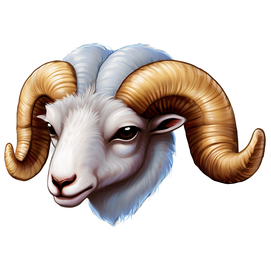 Rustic Ram Head Farm Icon Png Bhu