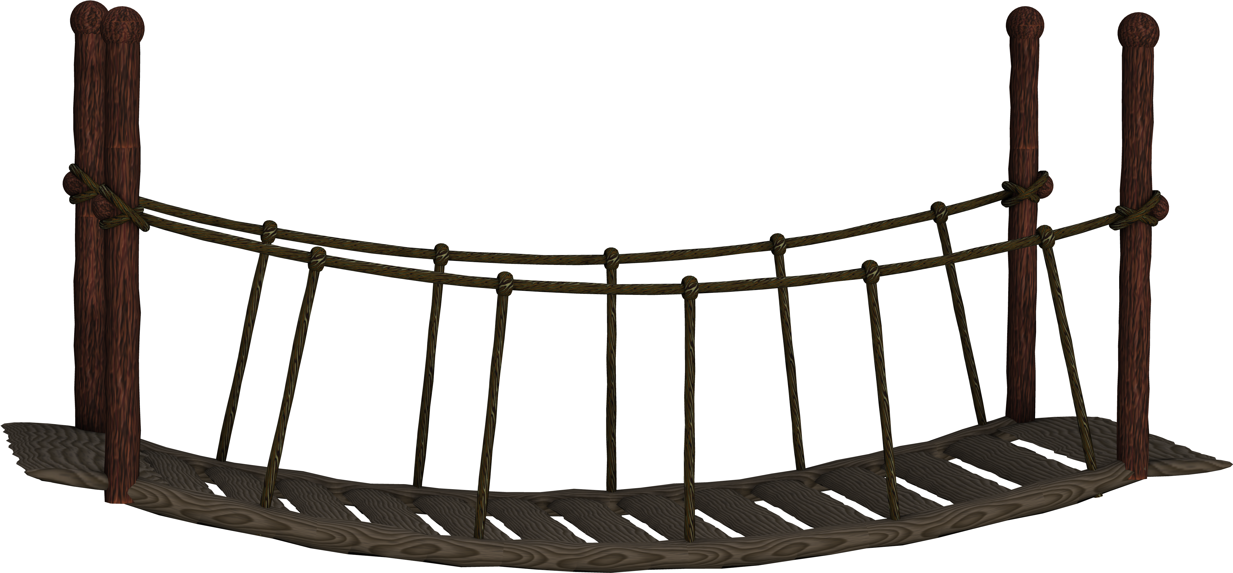 Illustration Of Rope Bridge, HD Png Download PNG with transparent background