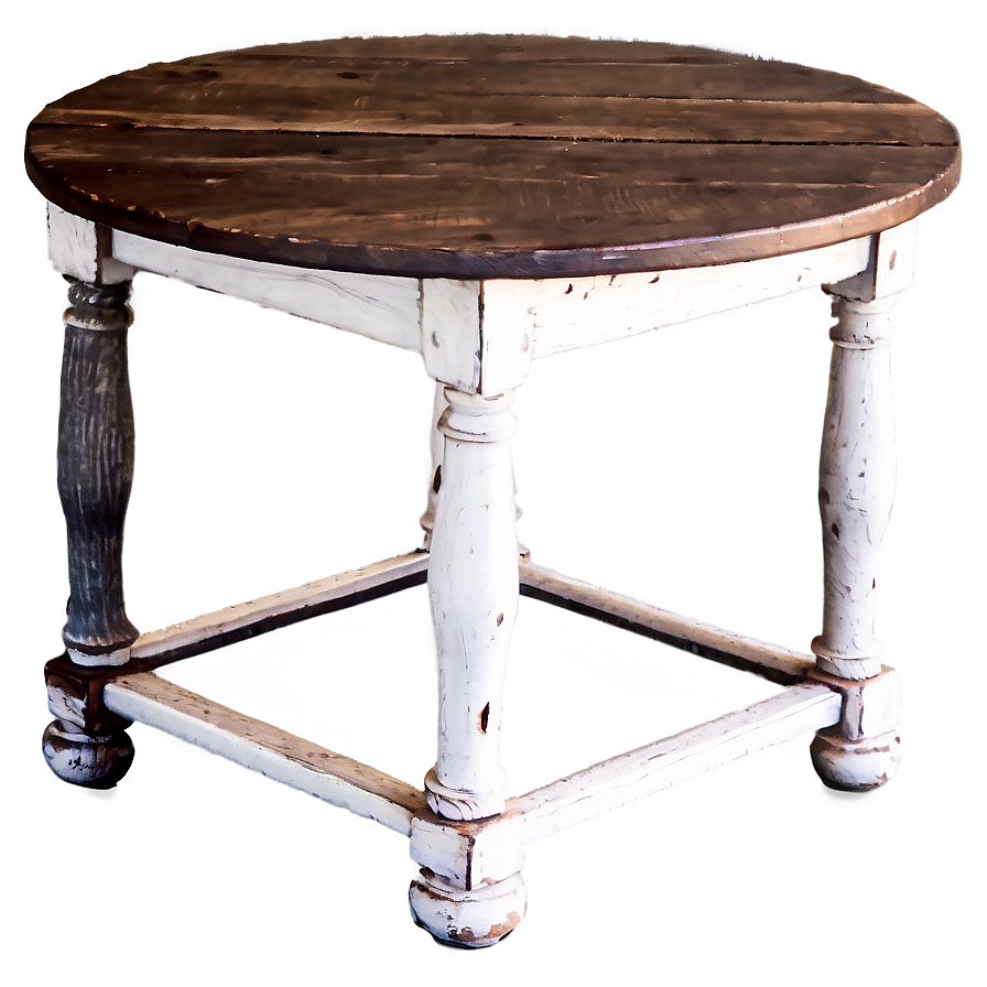 Rustic Round Table Charm Png Mby7