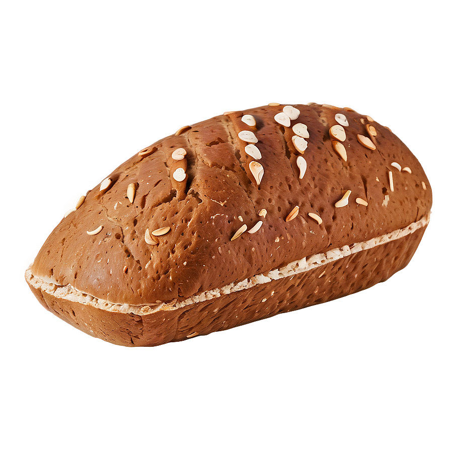 Rustic Rye Bread PNG 05232024 PNG with transparent background