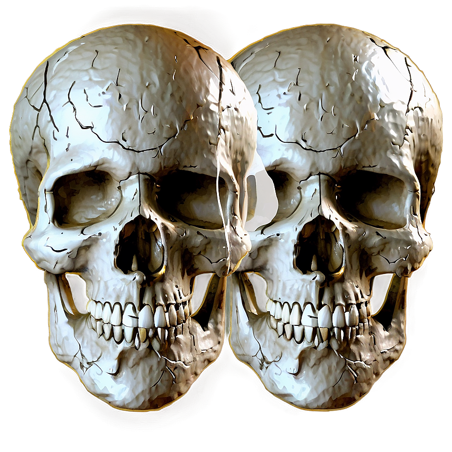 Rustic Skull Sketch Png C