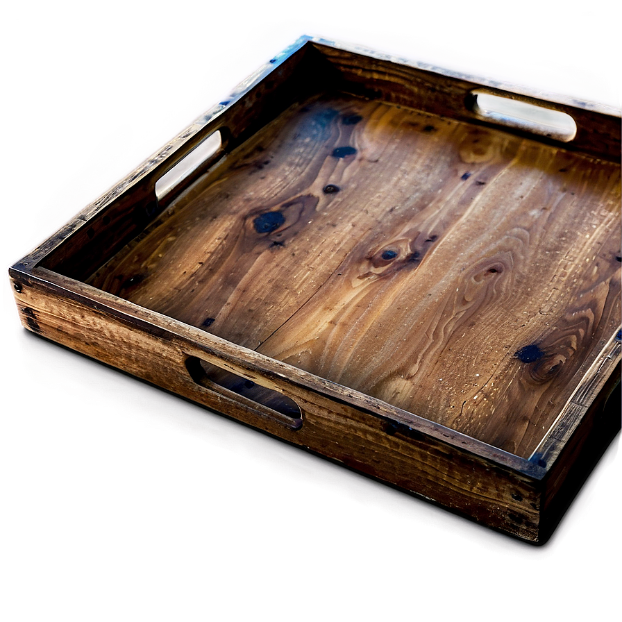 Rustic Tray Design Png 49