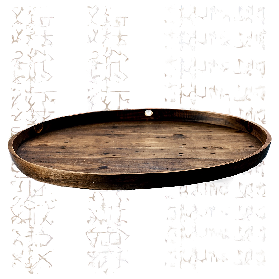 Rustic Tray Design Png 53