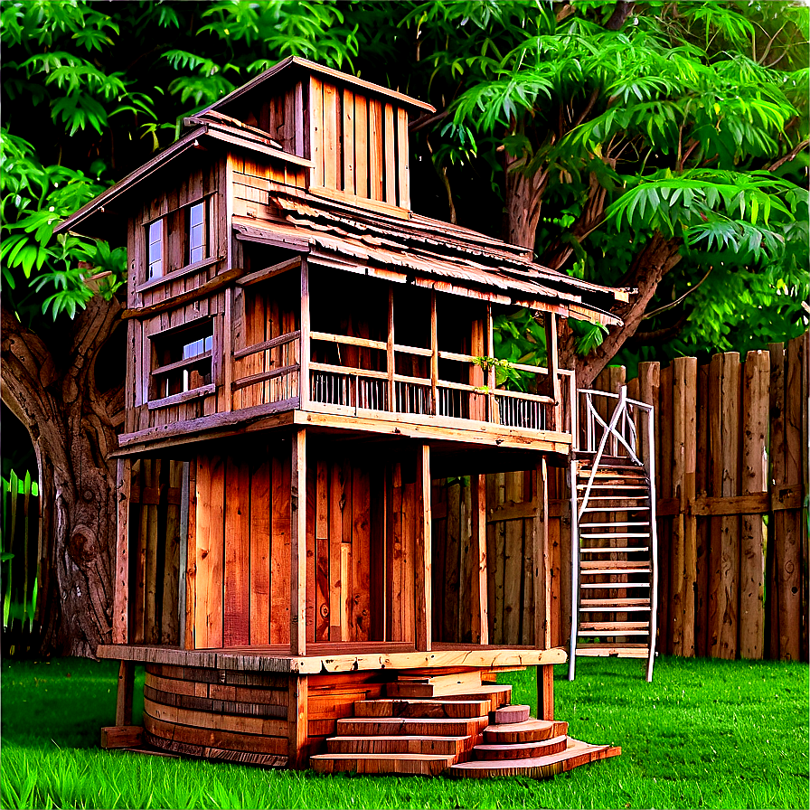 Rustic Tree House PNG tdu12 PNG image with a transparent background, free high-resolution download