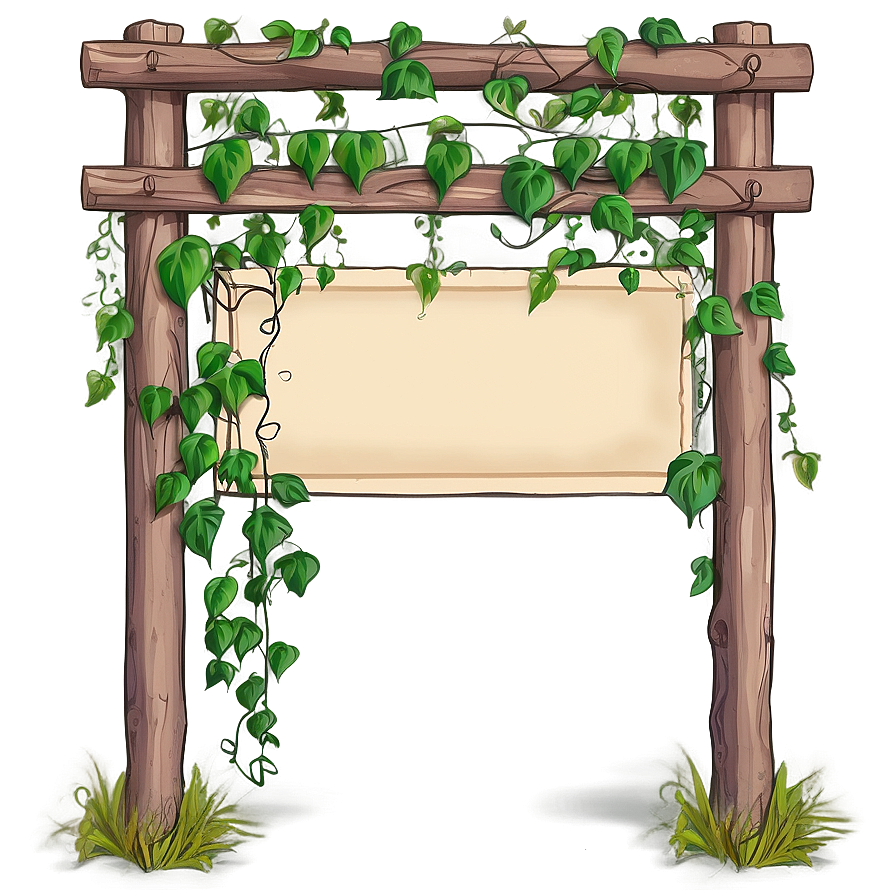 Rustic Trellis For Vines Png Has