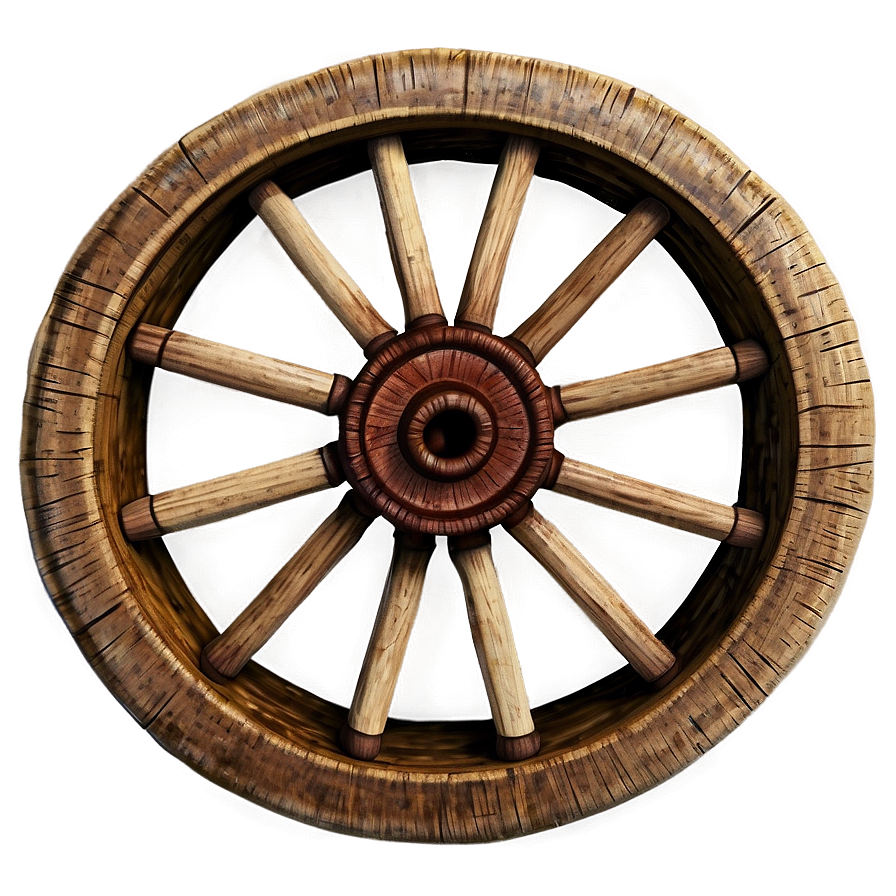 Rustic Wagon Wheel Png Xoq