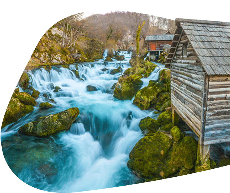 Krupa Na Vrbasu Sutjeska - Krupa Waterfalls Banja Luka, HD Png Download PNG with transparent background