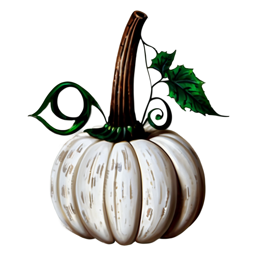 Rustic White Pumpkin Png 73