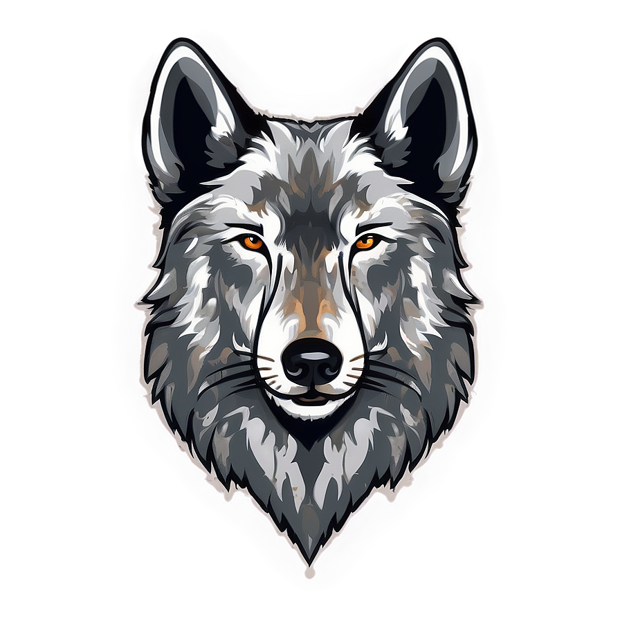 Rustic Wolf Head Farmhouse Decor Png Bvg81