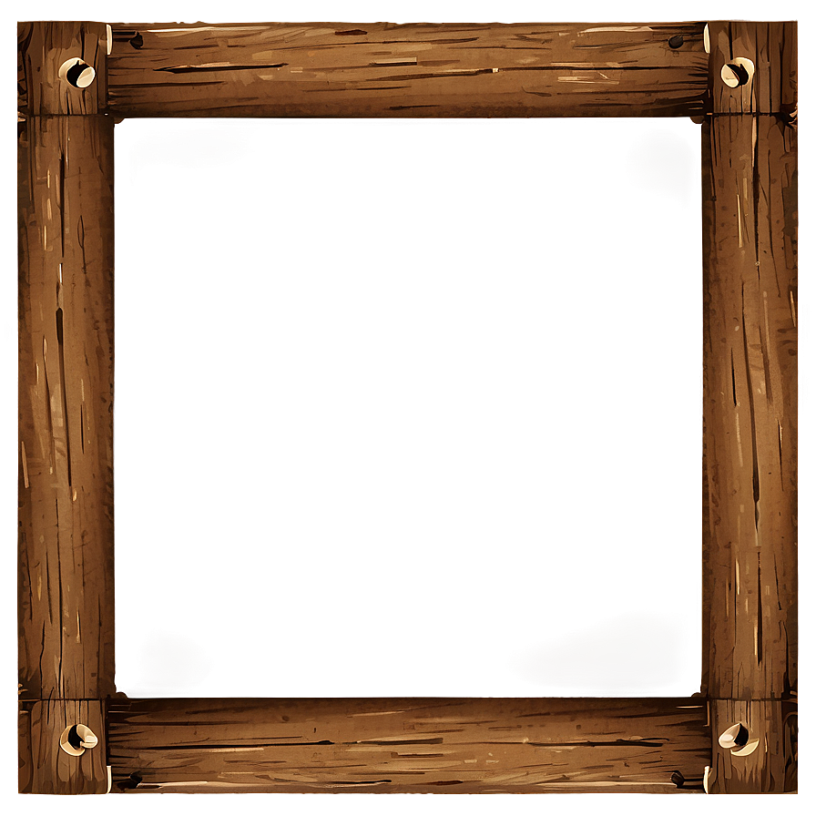 Rustic Wood Frame Png 15