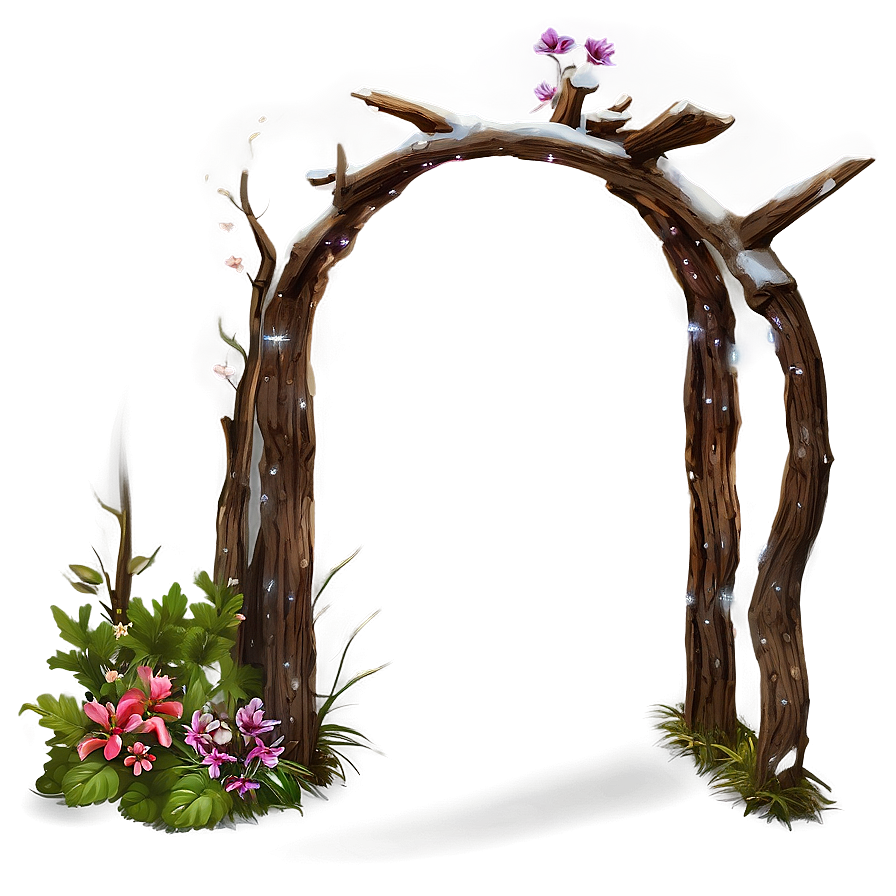 Rustic Wooden Arch Png 27