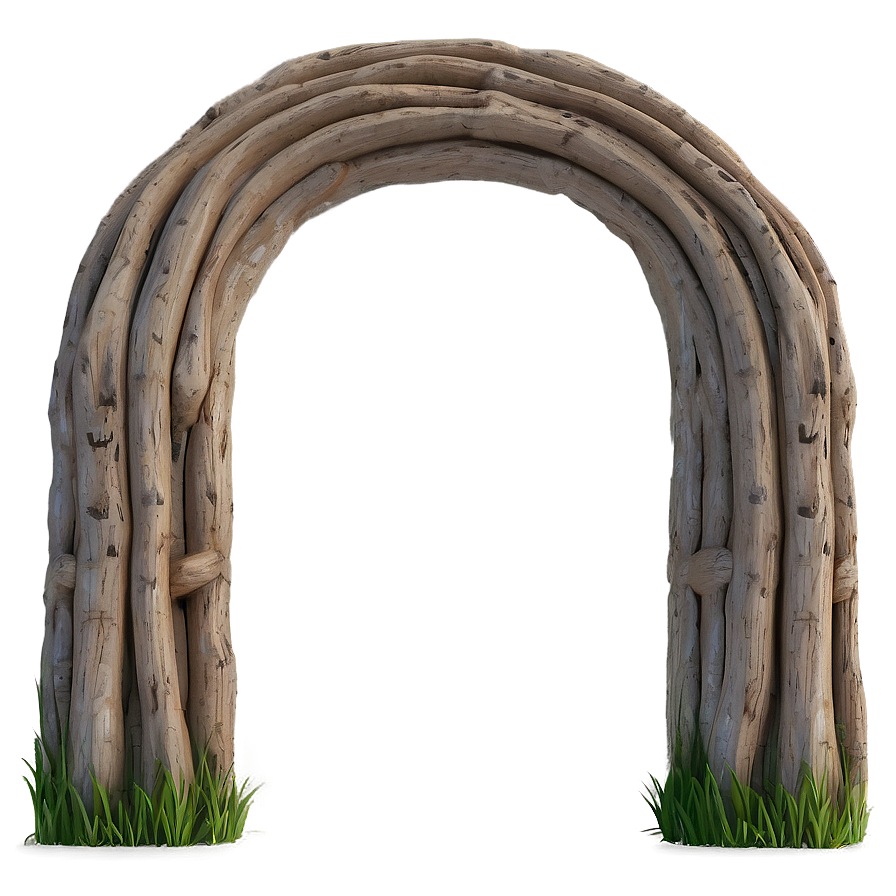 Rustic Wooden Arch Png Cvu