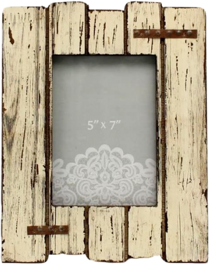 Rustic Wooden Photo Frame5x7