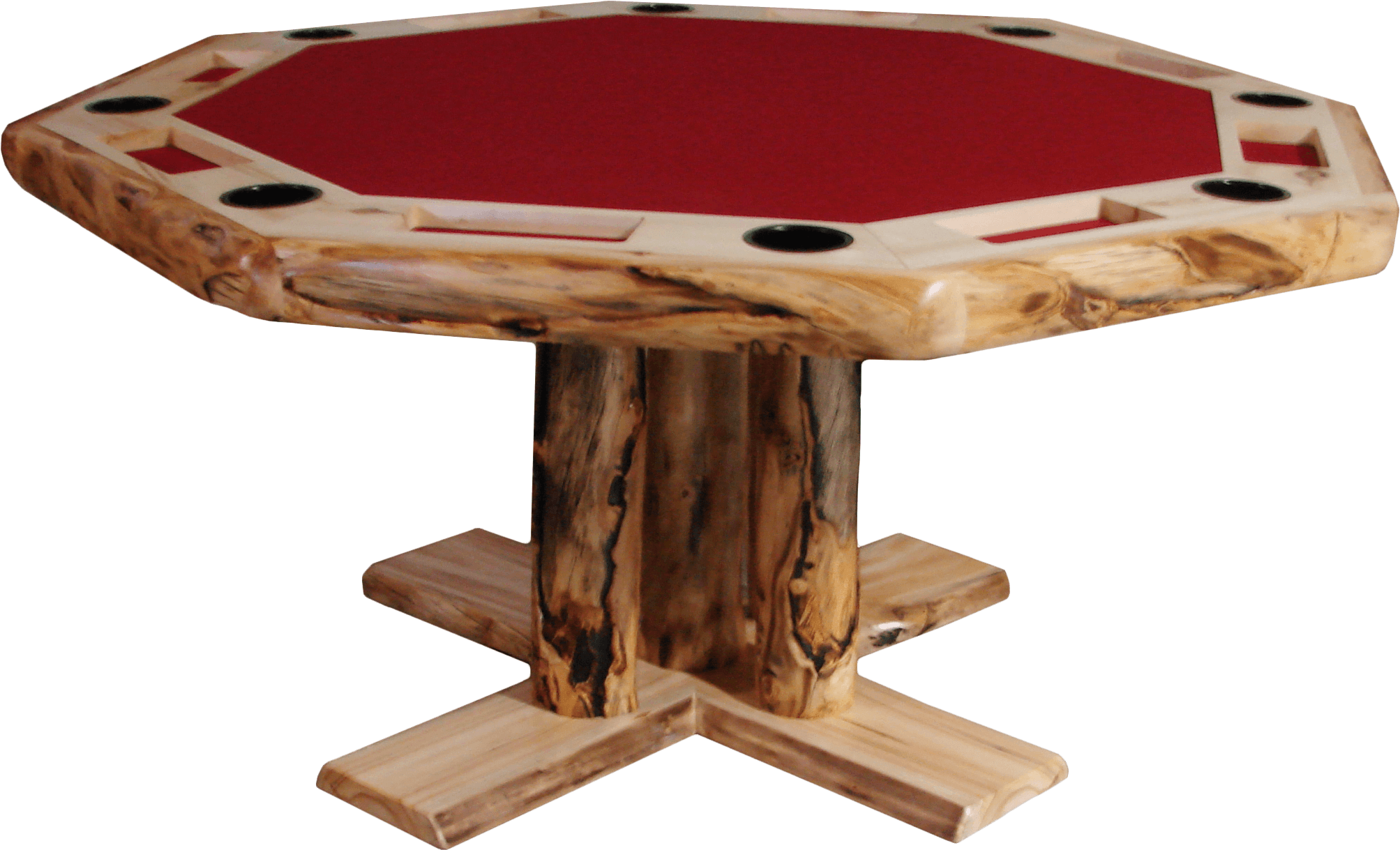 Rustic Wooden Poker Table.png