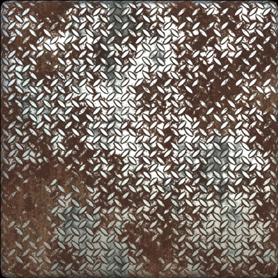 Rusty Diamond Plate Texture