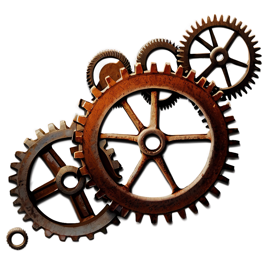 Rusty Gears PNG 53 PNG image with a transparent background, free high-resolution download