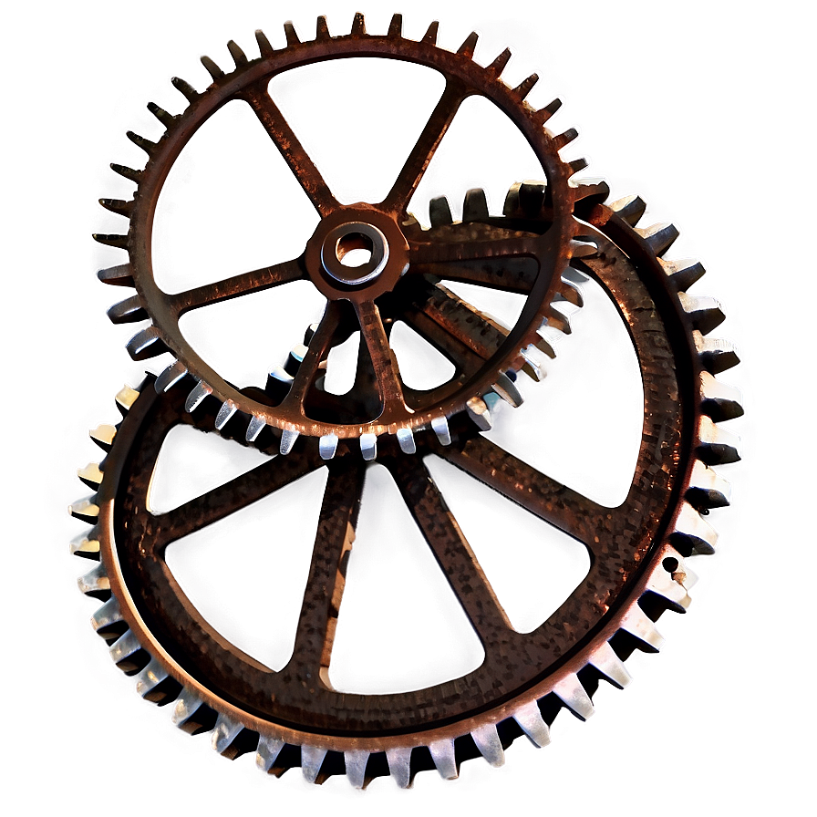 Rusty Gears PNG fea92 PNG image with a transparent background, free high-resolution download