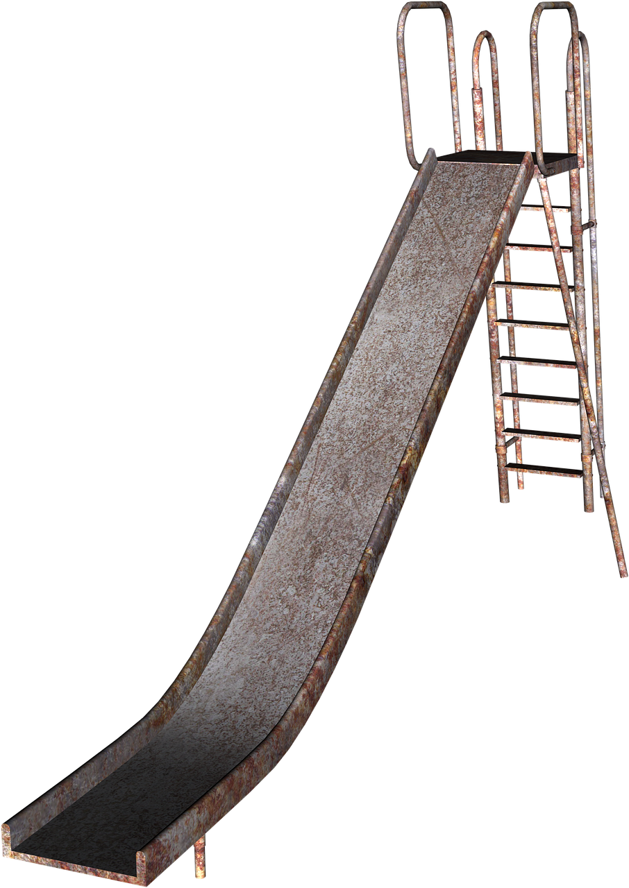 Slide Child Free Pictures Free Photo - Metal Slide Png, Transparent Png PNG with transparent background