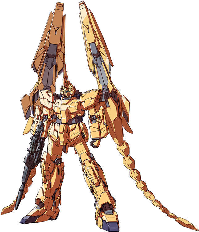 Rx 0 Gundam Unicorn 3 Phenex - Mobile Suit Gundam Narrative, HD Png Download PNG with transparent background