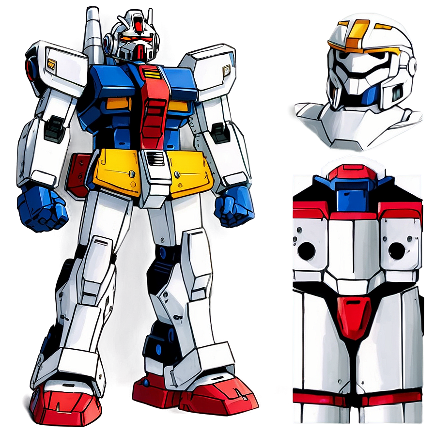 RX-78-2 Gundam PNG 06112024 PNG with transparent background