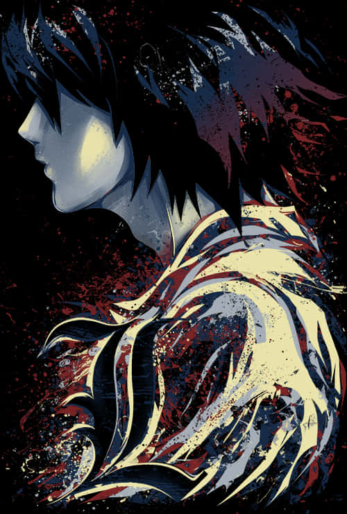 Ryuzaki L Funny Tee Shirts, Anime Manga, Death Note - L, HD Png Download PNG with transparent background