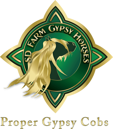 S D Farm Gypsy Horses Logo