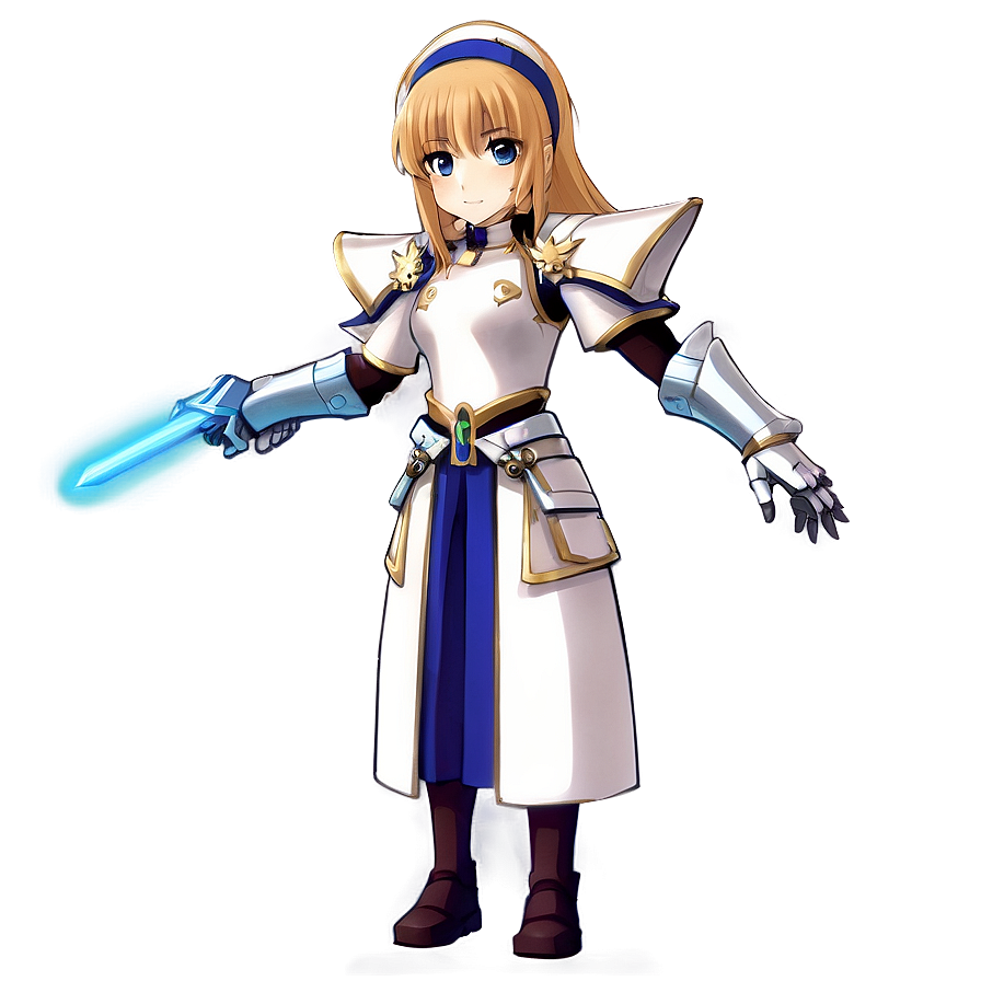 Saber Character Art PNG kee16 PNG image with a transparent background, free high-resolution download