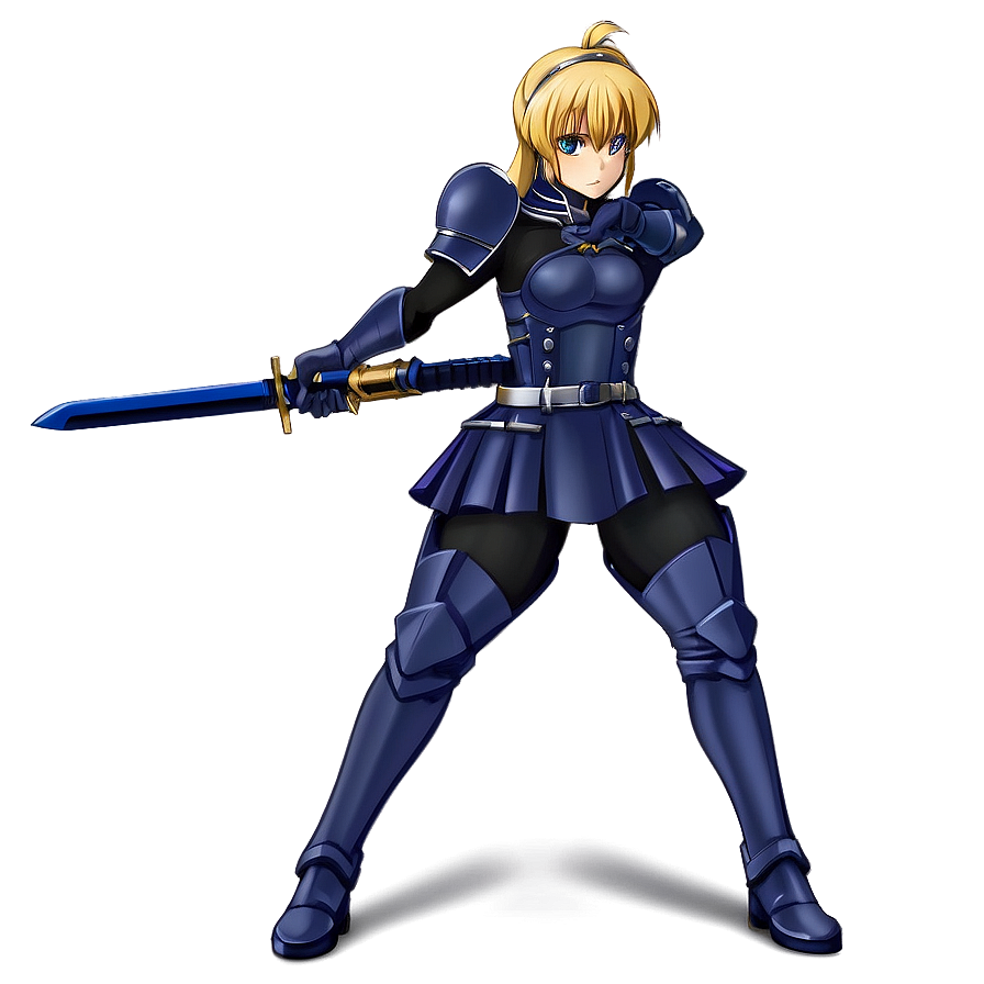 Saber In Full Gear Png 81