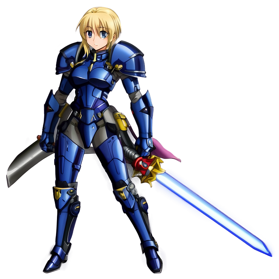 Saber In Full Gear Png Iys29