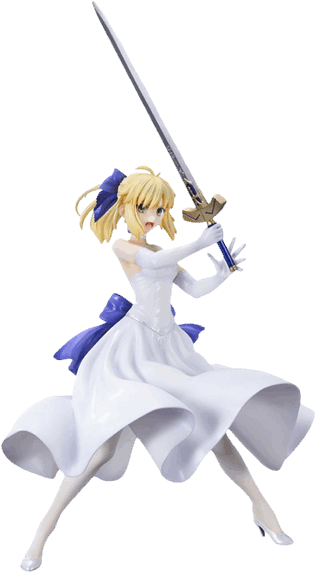 Fate Stay Night Saber White Dress, HD Png Download PNG image with a transparent background, free high-resolution download
