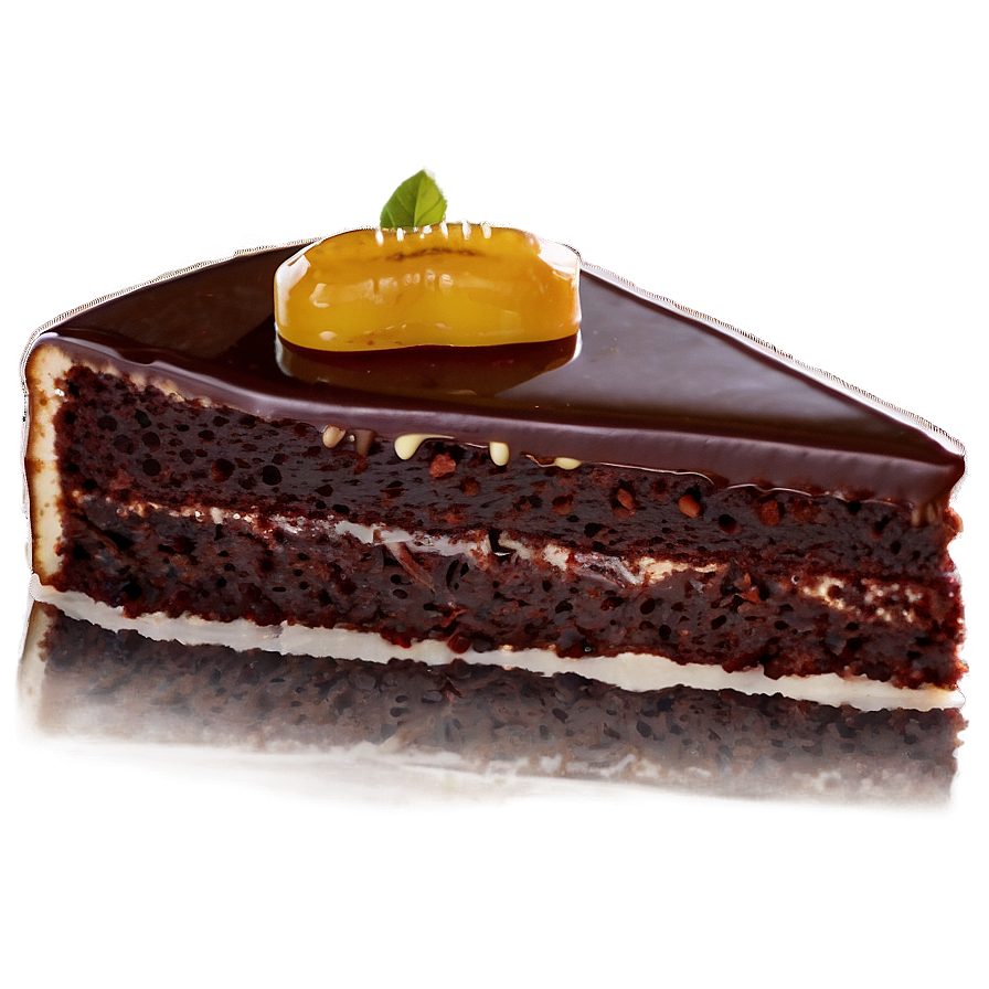 Sacher Cake Slice Png Ppy